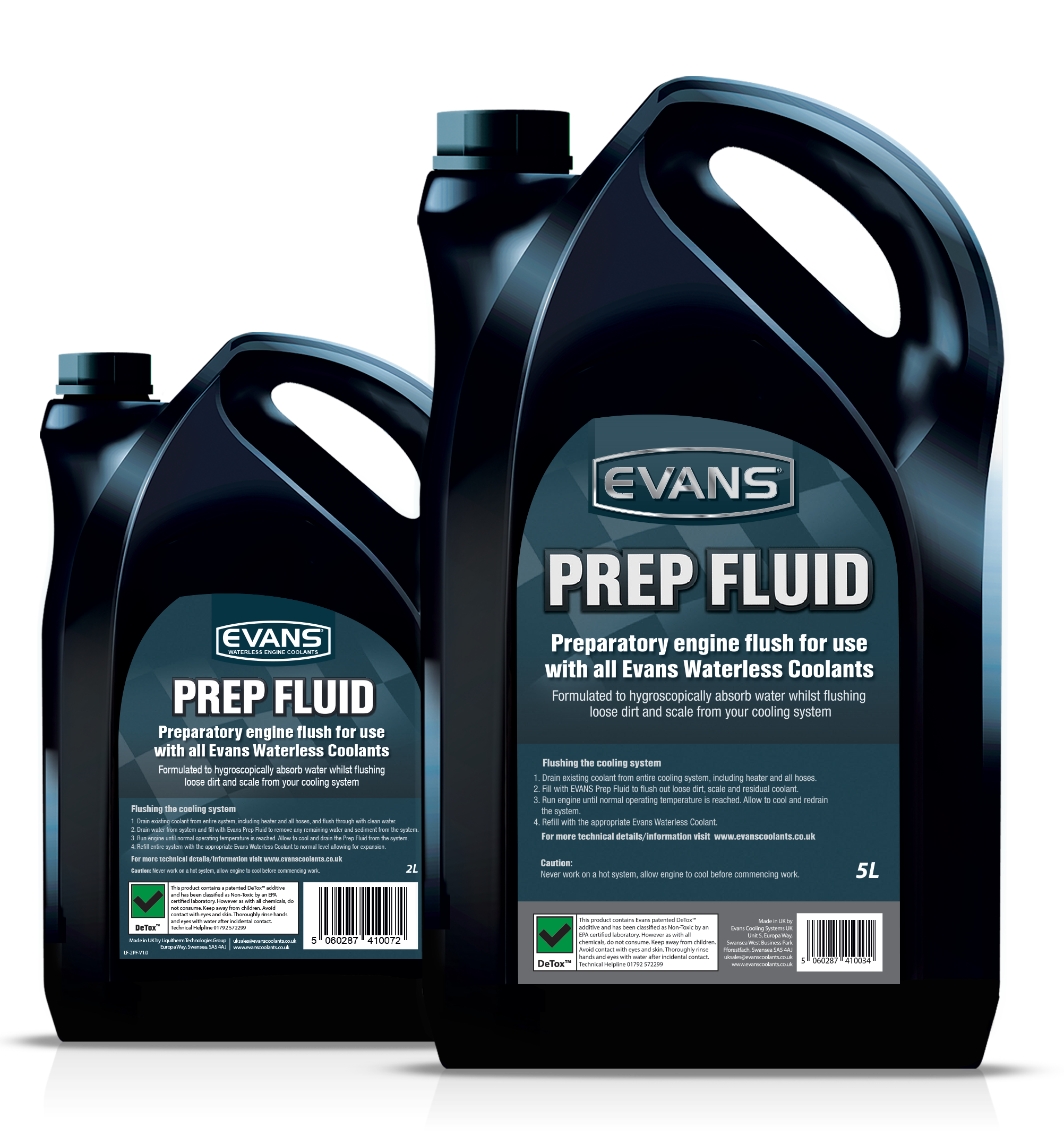 evans waterless coolant prep fluid